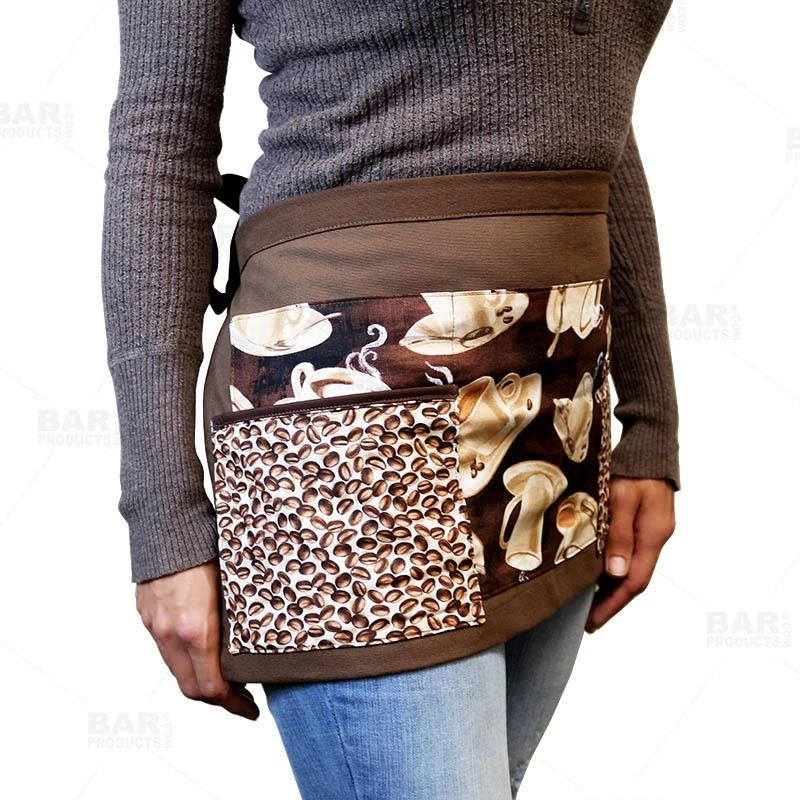 Flash Sale π₯ Bars Barista Pattern Designer Apron With 5 Compartments π 6 Flash Sale π₯ Bars Barista Pattern Designer Apron With 5 Compartments π - Image 4