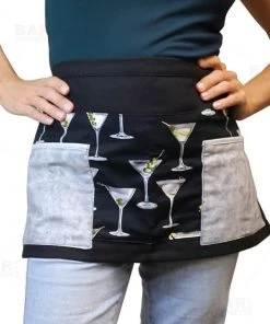 Buy 🥰 Bars Martini Pattern Designer Apron With 5 Compartments 😉 -Outlet Bars Store designer apron martini pattern bpc 1 800x