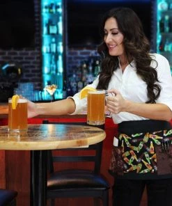 Best deal 🧨 Bars Beer Pattern Designer Apron With 5 Compartments 😍 15 Best deal 🧨 Bars Beer Pattern Designer Apron With 5 Compartments 😍 -Outlet Bars Store designer beer themed apron waitress 2 bpc 1 800x