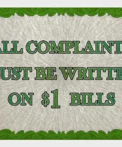 Buy 😉 Bars Kolorcoat™ Metal Bar Sign - All Complaints ⌛