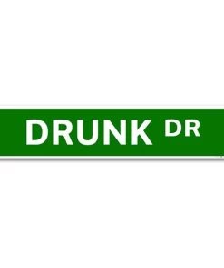Deals 😍 Bars Kolorcoat™ Metal Bar Sign - Street Signs ⌛ -Outlet Bars Store drunk drive 2 800x