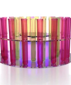 Discount 😍 Bars Test Tube Shot Serving Tray Remote Controlled - 32 Hole LED 🔥