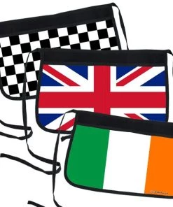 New ⭐ Bars Two-Pocket Kolorcoat™ Server Apron - Flags Of The World 👍