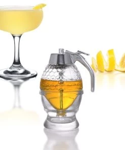 Budget ⭐ Bars Non Drip Syrup Dispenser (6.6 Oz. / 200 Ml.) 🥰 -Outlet Bars Store glass honey syrup dispenser 800 800x