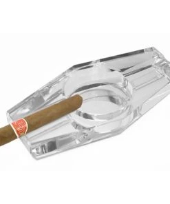 Best Pirce 👍 Bars Crystal Hexagon Cigar Ashtray ⭐
