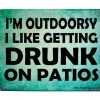 Top 10 👏 Bars Tavern Shaped Wood Bar Sign - I'm Outdoorsy 🎁 -Outlet Bars Store im outdoorsy tavern signs 800x