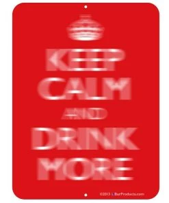 Cheap 🎉 Bars Kolorcoat™ Metal Bar Sign - Keep Calm ⌛ -Outlet Bars Store keep calm blur 9x12 800x