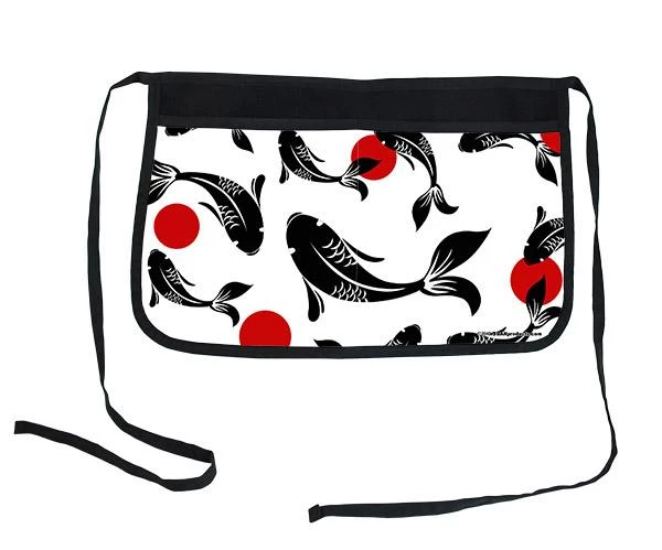 Cheap 🔔 Bars Two-Pocket Kolorcoat™ Server Apron - Koi ❤️ 3 Cheap 🔔 Bars Two-Pocket Kolorcoat™ Server Apron - Koi ❤️