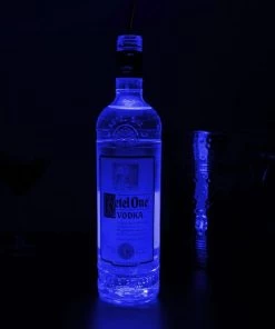 Flash Sale 🎉 Bars 18 Inch Plastic Bottle Service Tray - Holds 2 Bottles 🔥 -Outlet Bars Store led glorifier bottle service pads vip night club blue 1 1 800x