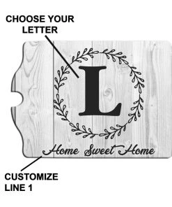 Flash Sale 🤩 Bars Whitewash Monogram - Custom Tavern Shaped Wood Bar Sign ❤️ -Outlet Bars Store lg sign plq tav mono monogram wood tavern sign how 800x