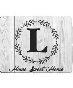 Flash Sale 🤩 Bars Whitewash Monogram - Custom Tavern Shaped Wood Bar Sign ❤️