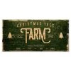 Best Pirce ✨ Bars 🎄 Christmas Tree Farm - CUSTOMIZABLE Large Vintage Wooden Holiday Bar Sign - 11 3/4" X 23 3/4" ⌛ -Outlet Bars Store lg sign wood 11x23 tree christmas tree farm web1 800 800x