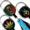 Flash Sale 🛒 Bars Lighter Leash® Premium Clip - Rasta Series 😍
