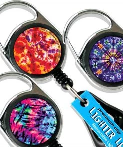 Coupon 🛒 Bars Lighter Leash® - Premium Clip - Tie Dye Series ✔️