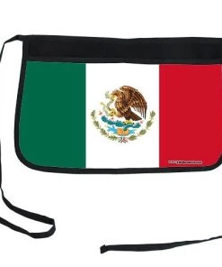 New ⭐ Bars Two-Pocket Kolorcoat™ Server Apron - Flags Of The World 👍 -Outlet Bars Store mexico flag 2 pocket waitress apron 800x