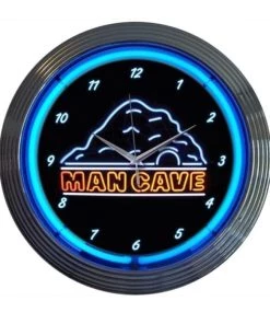 Outlet 😉 Bars Man Cave Neon Clock - 15" Diameter 🧨