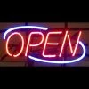 Wholesale 🎁 Bars NEON Sign - Open Blue Border ❤️ -Outlet Bars Store ns 5openn oval open neon bar sign 800x