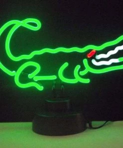 Deals 🎉 Bars NEON Sculpture - Alligator ❤️