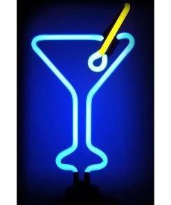 Top 10 ✨ Bars NEON Sculpture - Martini Glass 😍