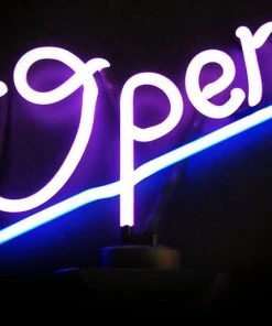 New 🎁 Bars NEON Sculpture - Open Sign 👏