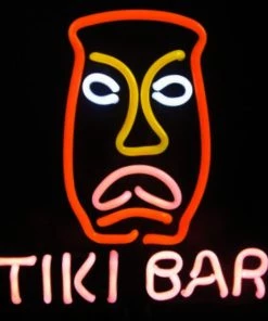 Cheapest ⌛ Bars TIKI BAR NEON SIGN 🧨