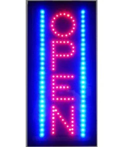 Buy 🤩 Bars LED Sign - Open Vertical 🥰