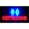 Best Pirce ⭐ Bars LED Sign - Restrooms ❤️ -Outlet Bars Store nsled 5rrled led restroom sign 800x