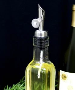 Budget ✔️ Bars BarConic® Weighted Oil Pourer With Plastic Cork Flip Top Lid ✨ -Outlet Bars Store oil vinegar pourer w flap bpc 6 800x