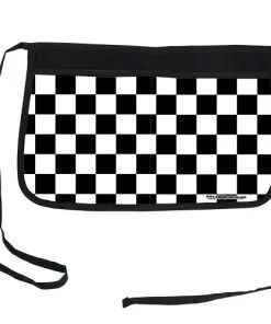 New ⭐ Bars Two-Pocket Kolorcoat™ Server Apron - Flags Of The World 👍 -Outlet Bars Store racing flag 2 pocket waitress apron 800x