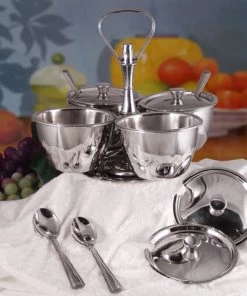 Promo 🛒 Bars Relish Server With Rotating Base 😍