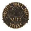 Outlet ✔️ Bars Cast Aluminum Plaque - "Round" Quality Craft Beer - CUSTOMIZABLE 🔔 -Outlet Bars Store round craft beer plaque bpc 5 800x