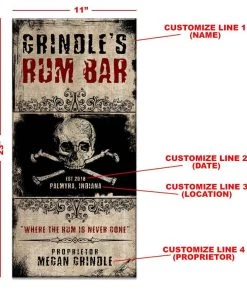 Brand new π Bars Rum Bar- CUSTOMIZABLE Large Vintage Wooden Bar Sign - 11 3/4" X 23 3/4" π 9 Brand new π Bars Rum Bar- CUSTOMIZABLE Large Vintage Wooden Bar Sign - 11 3/4" X 23 3/4" π -Outlet Bars Store rum bar custom sign bpc 1 800x