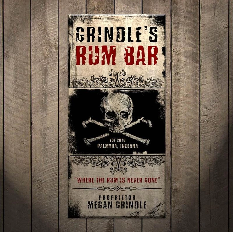 Brand new π Bars Rum Bar- CUSTOMIZABLE Large Vintage Wooden Bar Sign - 11 3/4" X 23 3/4" π 4 Brand new π Bars Rum Bar- CUSTOMIZABLE Large Vintage Wooden Bar Sign - 11 3/4" X 23 3/4" π - Image 2