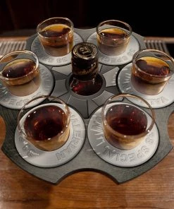 Promo ❤️ Bars CUSTOMIZABLE 6-Shooter Wood Shot Glass Caddy Tray And Bottle Topper - "Revolver Cylinder" (2 Colors Available!) 💯 12 Promo ❤️ Bars CUSTOMIZABLE 6-Shooter Wood Shot Glass Caddy Tray And Bottle Topper - "Revolver Cylinder" (2 Colors Available!) 💯 -Outlet Bars Store shot glass caddy cylinder bullet birch wood 6 shooter tray bottle topper silver 800x