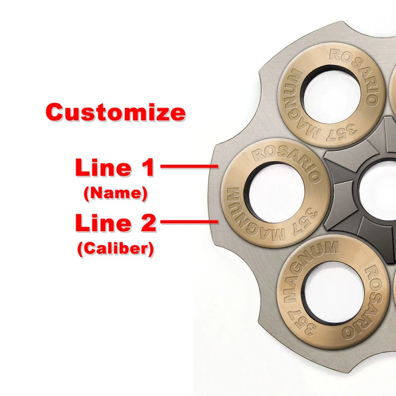 Promo ❤️ Bars CUSTOMIZABLE 6-Shooter Wood Shot Glass Caddy Tray And Bottle Topper - "Revolver Cylinder" (2 Colors Available!) 💯 5 Promo ❤️ Bars CUSTOMIZABLE 6-Shooter Wood Shot Glass Caddy Tray And Bottle Topper - "Revolver Cylinder" (2 Colors Available!) 💯 - Image 3