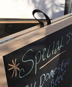 Coupon ✨ Bars A-Frame Sidewalk Chalkboard Sign – Double Sided 🎉 -Outlet Bars Store sidewalk chalkboard web 3 800x