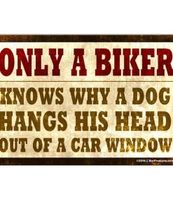 Wholesale 😀 Bars Only A Biker Kolorcoat™ Metal Bar Sign 👏