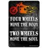 Promo 😍 Bars Move The Soul Kolorcoat™ Metal Bar Sign ✨ 2 Promo 😍 Bars Move The Soul Kolorcoat™ Metal Bar Sign ✨ -Outlet Bars Store sign 12x18 wheels web 800x
