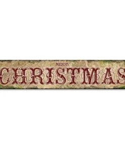 Best Sale π Bars Metal Holiday Bar Sign - 5" X 25" - Merry π Christmas π