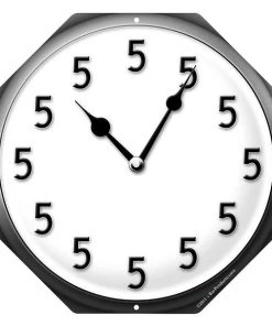 Budget 🤩 Bars Kolorcoat™ Metal Bar Sign - The "It's 5 O'Clock Somewhere" Clock 🧨