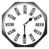 Deals 👍 Bars "Beer Thirty" Clock - Kolorcoat™ Metal Bar Sign 🛒 -Outlet Bars Store sign 8 beer30 800x