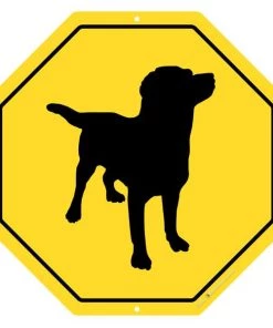 Discount 🌟 Bars Kolorcoat™ Metal Bar Signs - Caution Signs 🧨 -Outlet Bars Store sign caution dog 1 2 800x