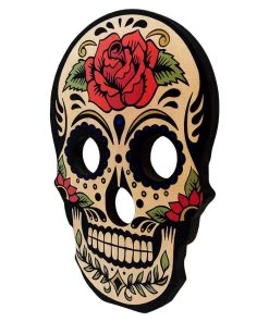 Budget 😉 Bars Shot Glass And Bottle Caddy - Sugar Skull Rose 💯 -Outlet Bars Store skull shot tray sugar web5 800x