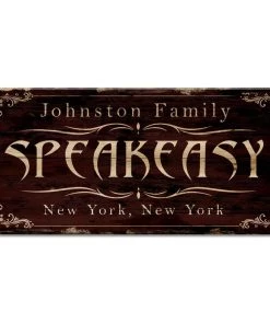 Top 10 ⌛ Bars SPEAKEASY - CUSTOMIZABLE Large Vintage Wooden Bar Sign - 11 3/4" X 23 3/4" 🛒