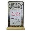 Best deal π₯ Bars Wood Plaque Dry Erase Sign - Today's Specials π€© 2 Best deal π₯ Bars Wood Plaque Dry Erase Sign - Today's Specials π€© -Outlet Bars Store specials de wooden dry erase sign 800x