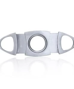 Wholesale 🛒 Bars Guillotine Style Cigar Cutter Stainless Steel ❤️ -Outlet Bars Store stainless steel cigar cutter opened 800x