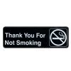 Brand new 😍 Bars "Thank You For Not Smoking" Sign - 9" X 3" ⭐ -Outlet Bars Store thank you for not smoking sign bar 1 800x