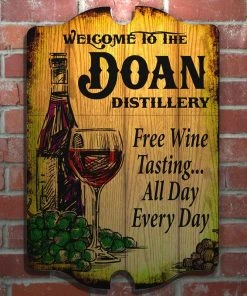 Top 10 💯 Bars Distillery - Custom Tavern Shaped Wood Bar Sign 🧨 -Outlet Bars Store travern shaped distillery web2 800x