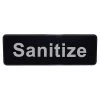 New 🔥 Bars "Sanitize" Sign - 9" X 3" 😉 -Outlet Bars Store update international sanitize sign 800 800x