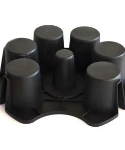 Wholesale ✔️ Bars Stackable Valet Tray 🧨 -Outlet Bars Store vip tray stackable black 2 800x